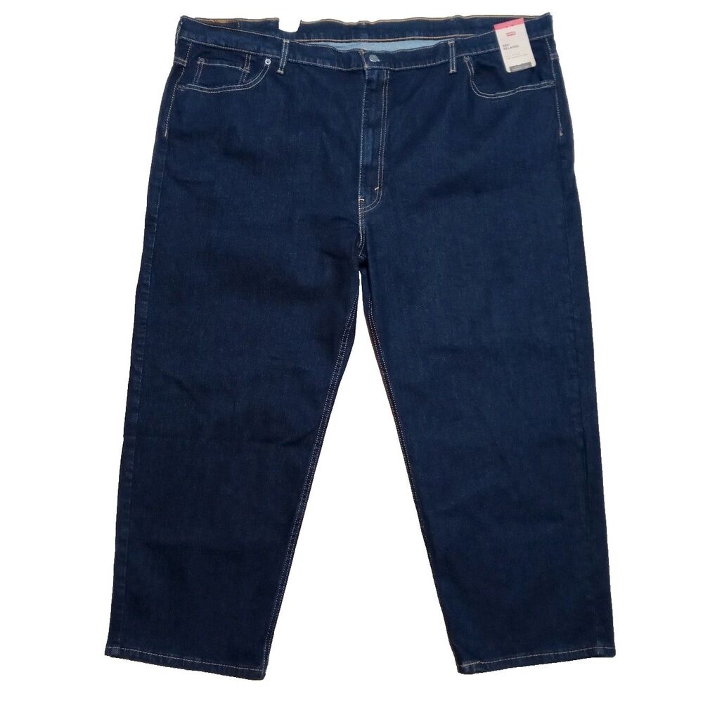NWT Levis 550 Jeans Size 52x28 Relaxed Tapered Mid Rise Stretch Denim